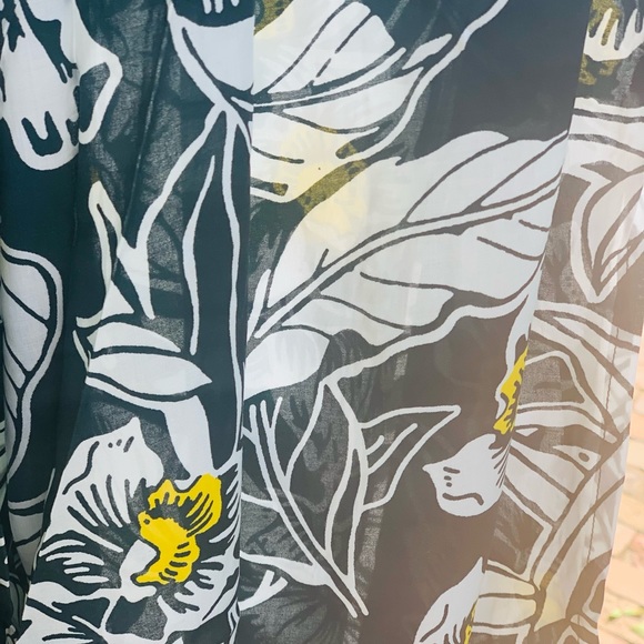 MAAJI ☀️ Flowy Tropical Beach cover Up Pants - Picture 12 of 12